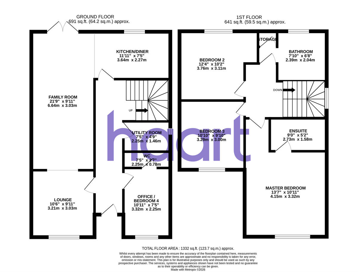 Fallow Road, Spondon floorplan