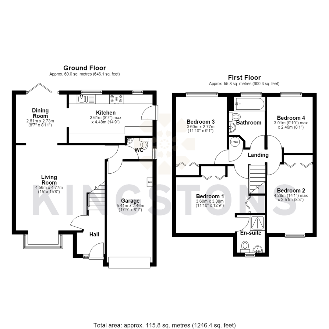 Alder Way, Melksham, Wiltshire floorplan
