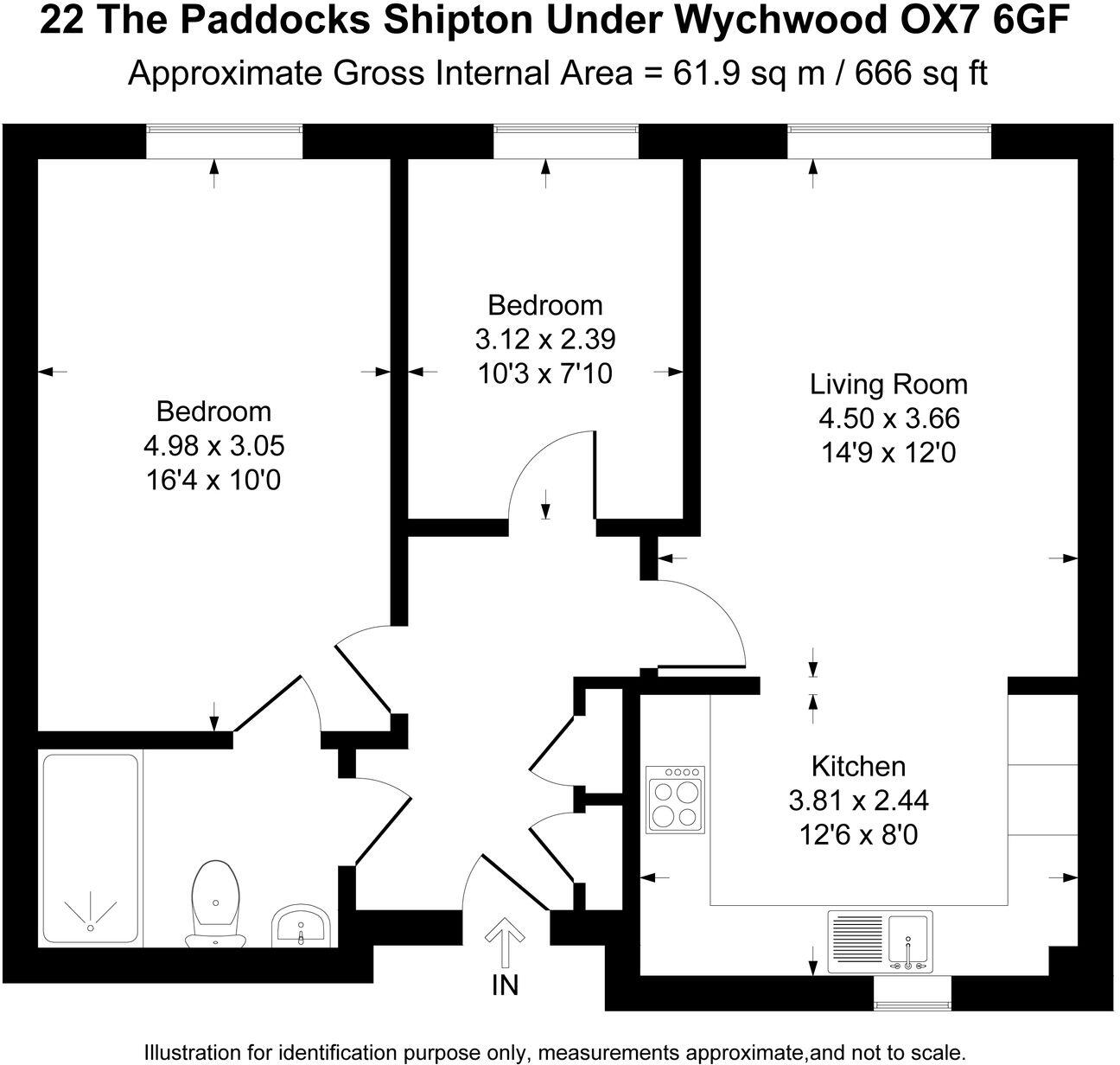 Shipton Road, Milton-Under-Wychwood, OX7 floorplan