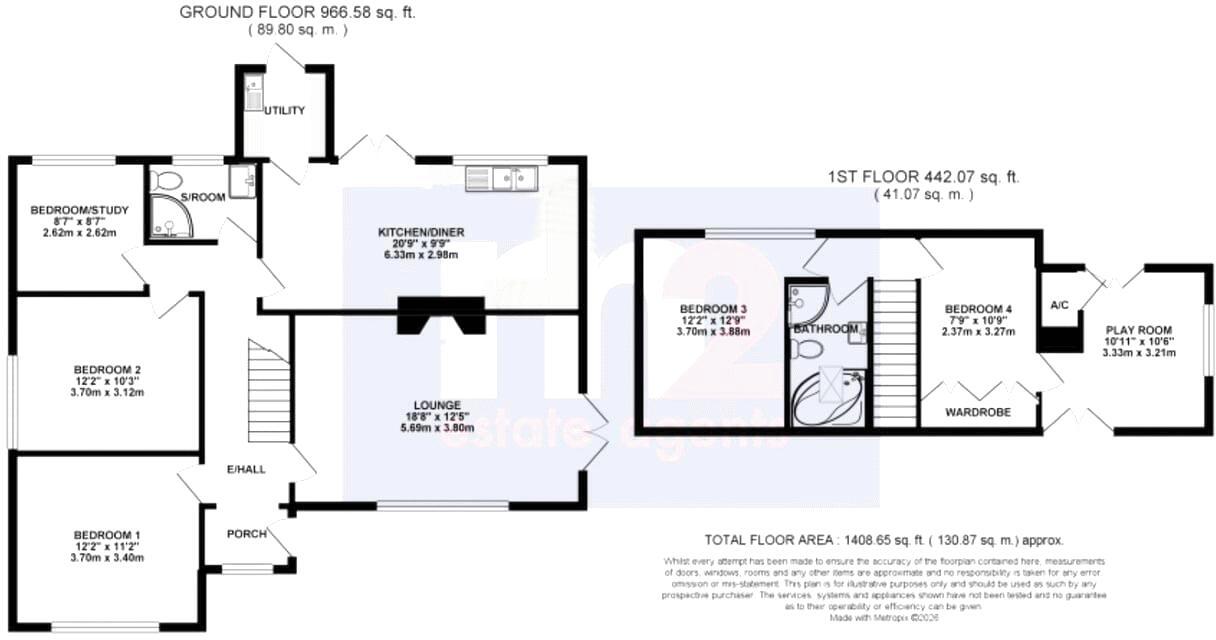 Augustan Way, Caerleon floorplan