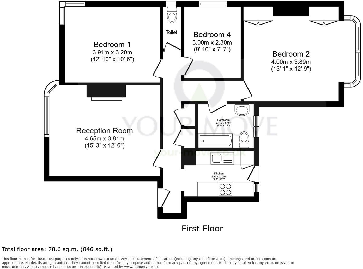 Grove Avenue, Sutton, Surrey, SM1 floorplan