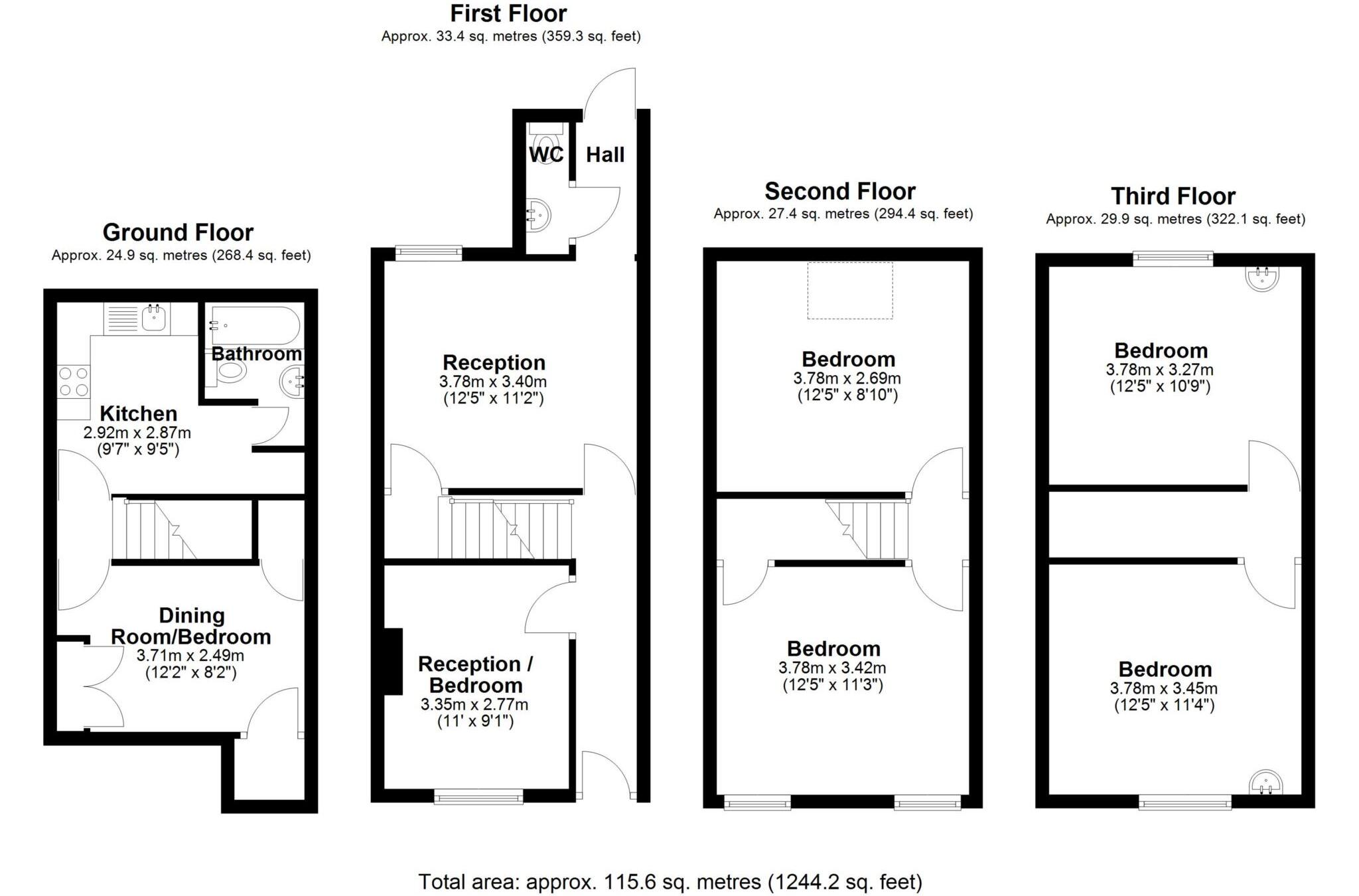 Kings Road, Reading floorplan