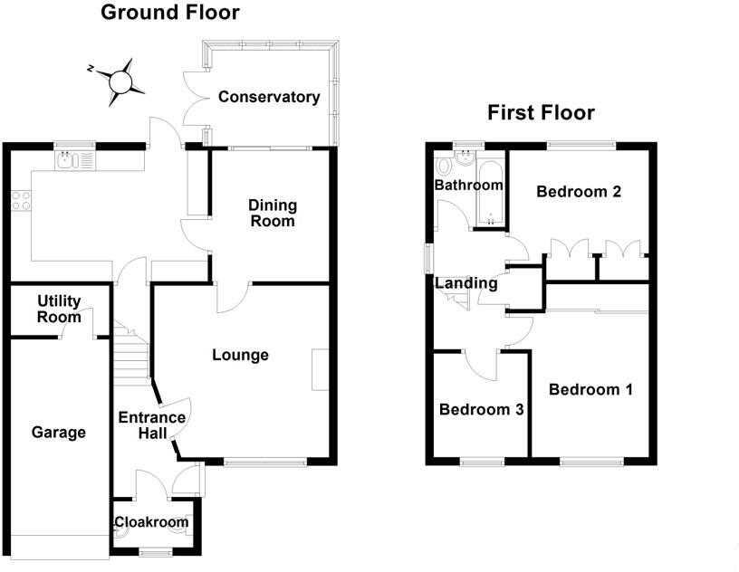 Paddock Drive, CM1 floorplan
