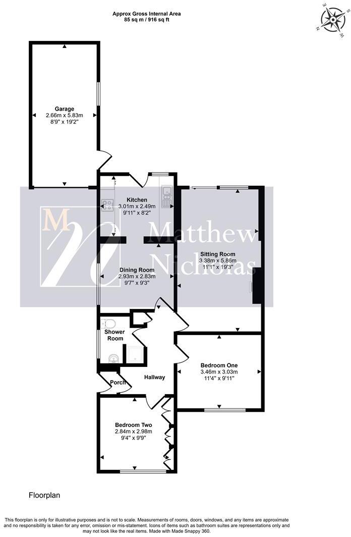 Oak Close, Irchester floorplan