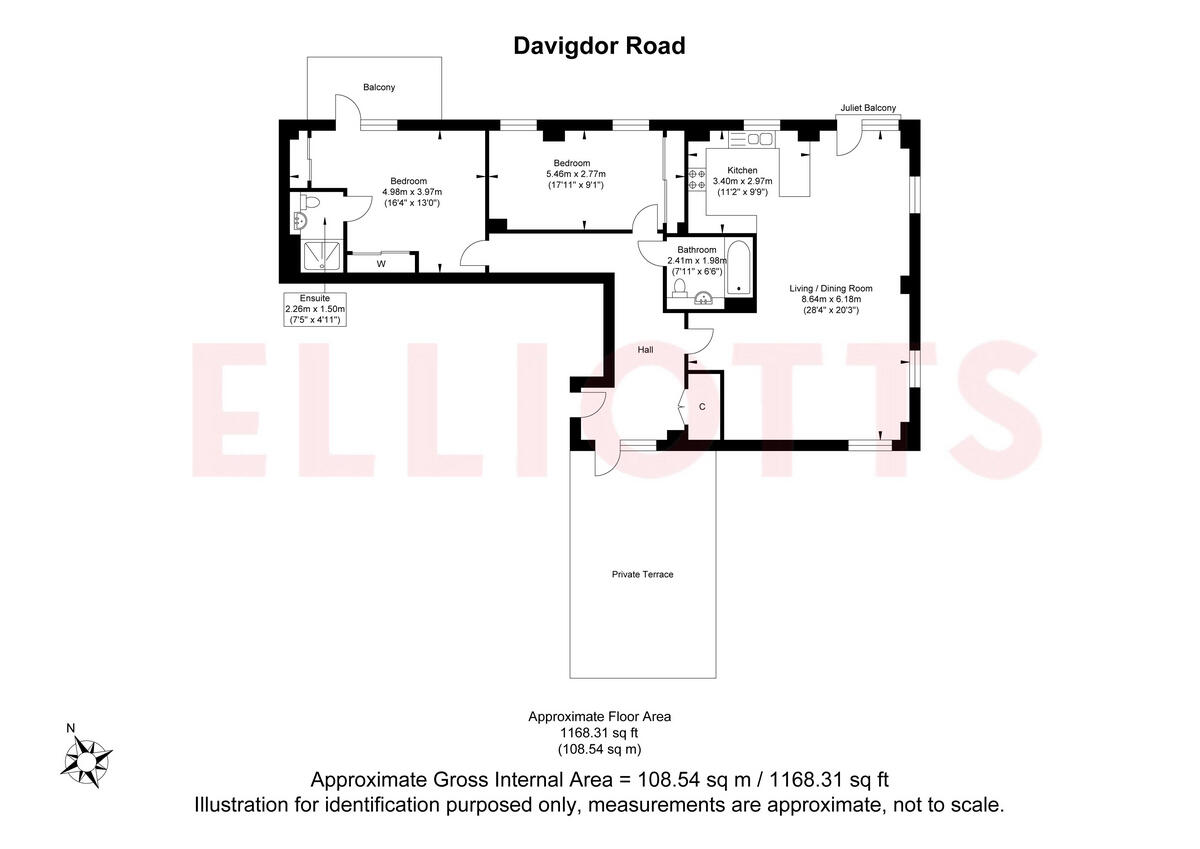 The Artisan, Davigdor Road, Hove floorplan