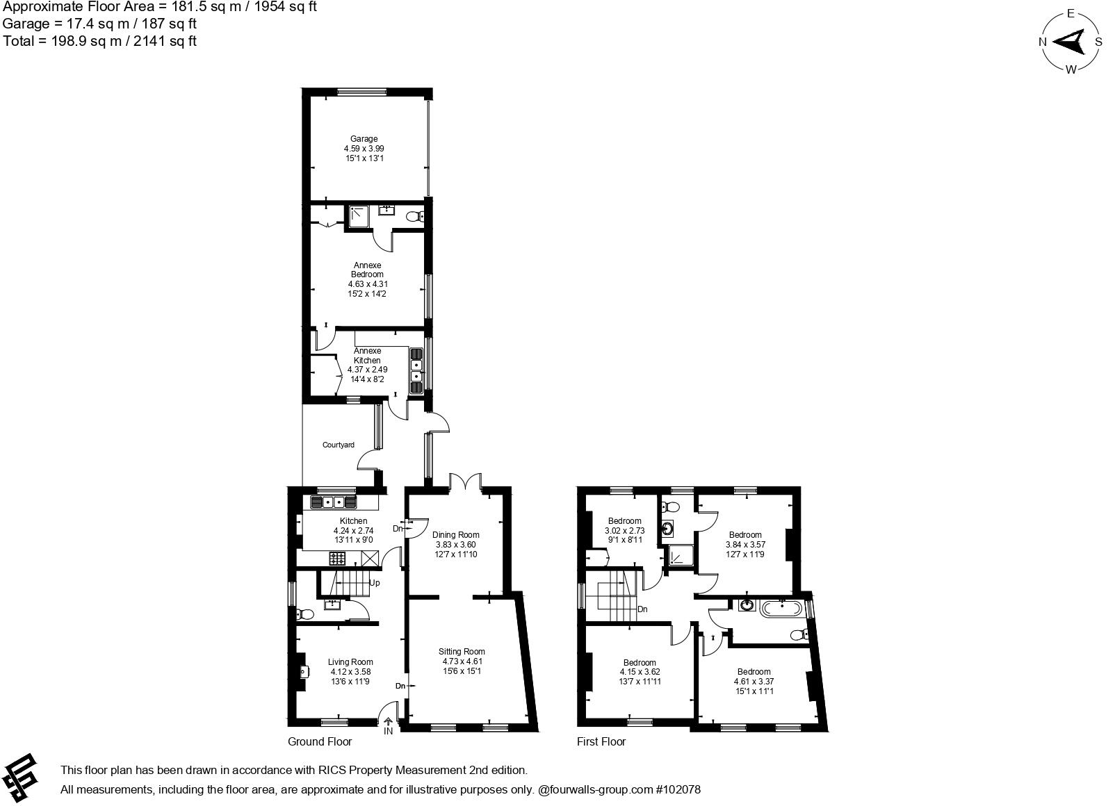 Lower Street, Fittleworth, West Sussex, RH20 floorplan