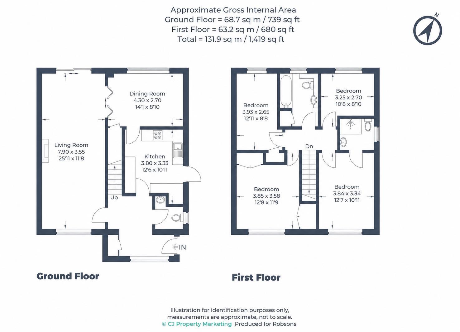 Bishops Avenue, Northwood floorplan