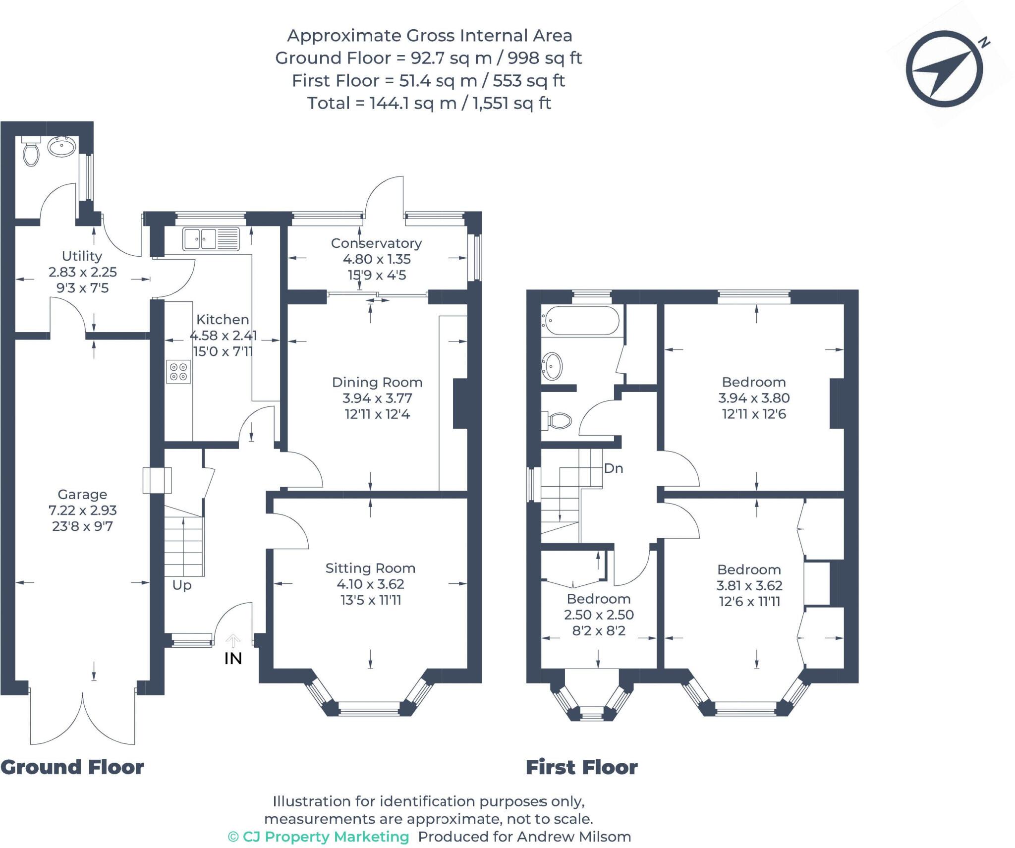 Bourne End floorplan