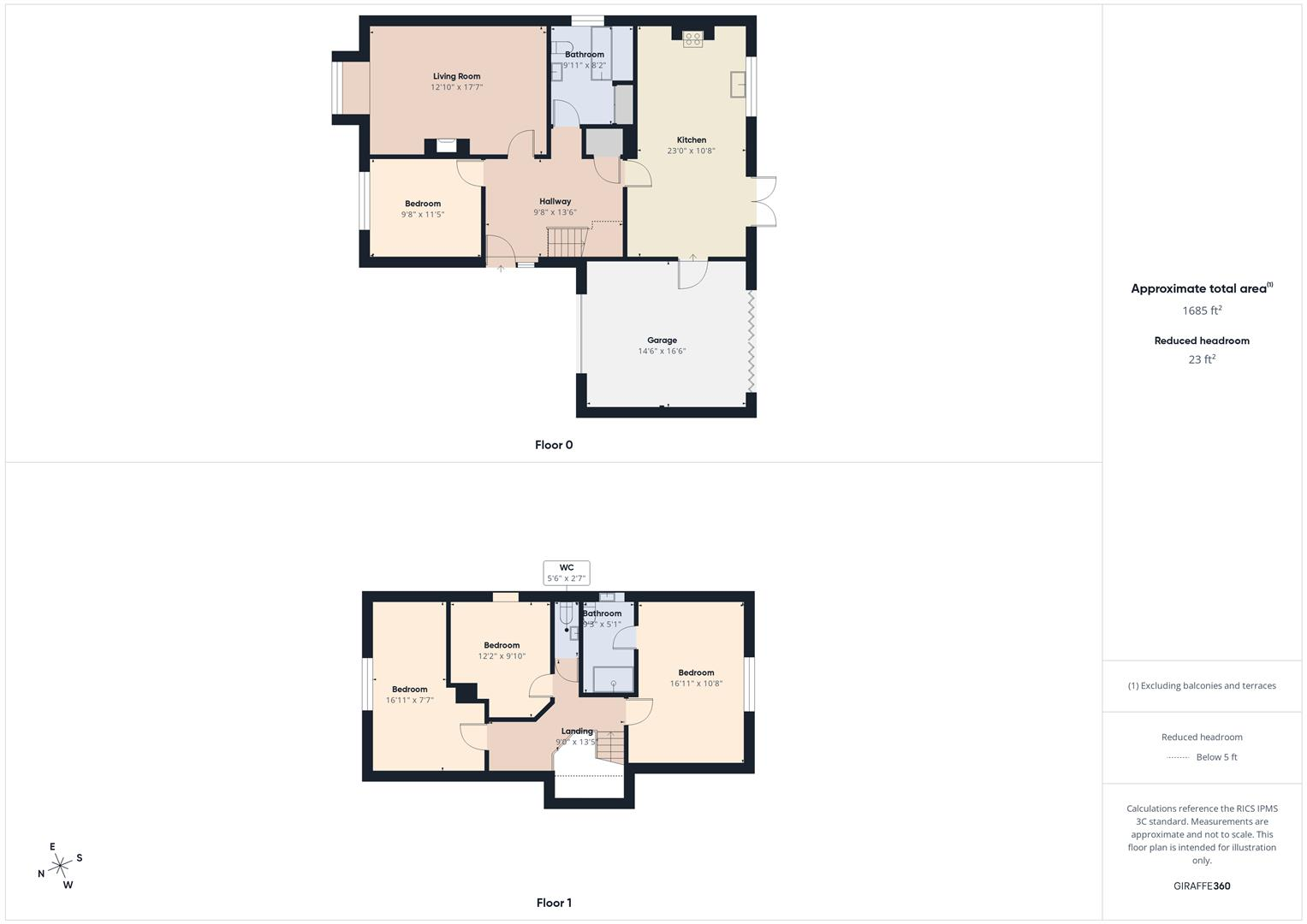 Gunby Road, Orby, Skegness floorplan