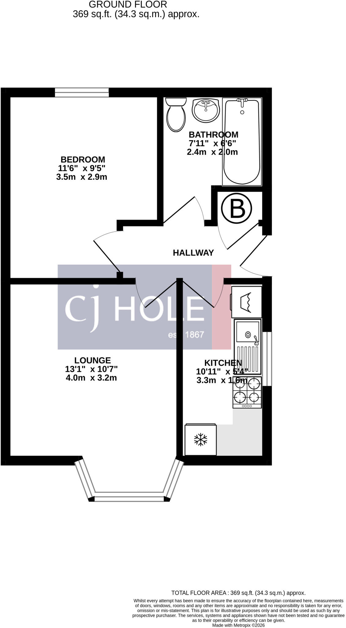 Hillside Road, Bristol, BS5 floorplan