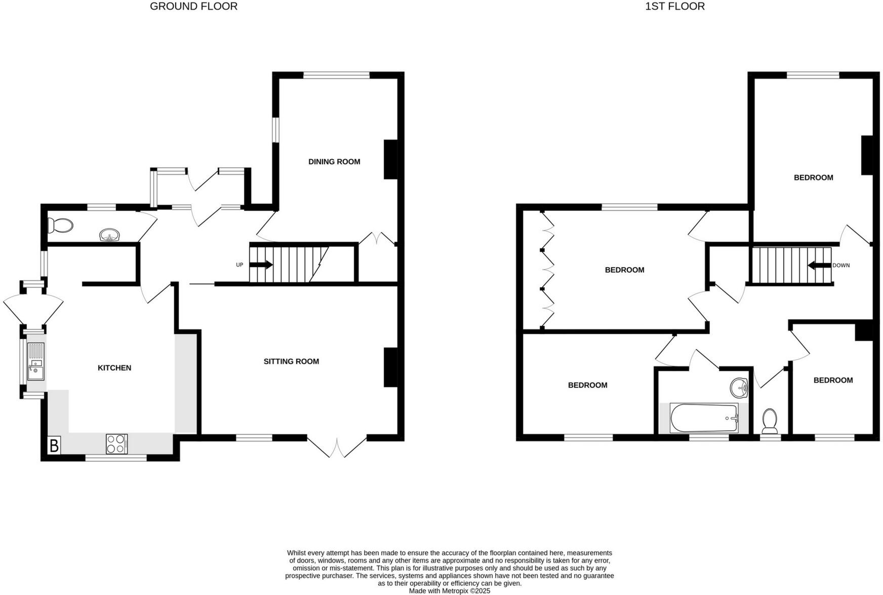St Leonards Road, Deal, CT14 floorplan