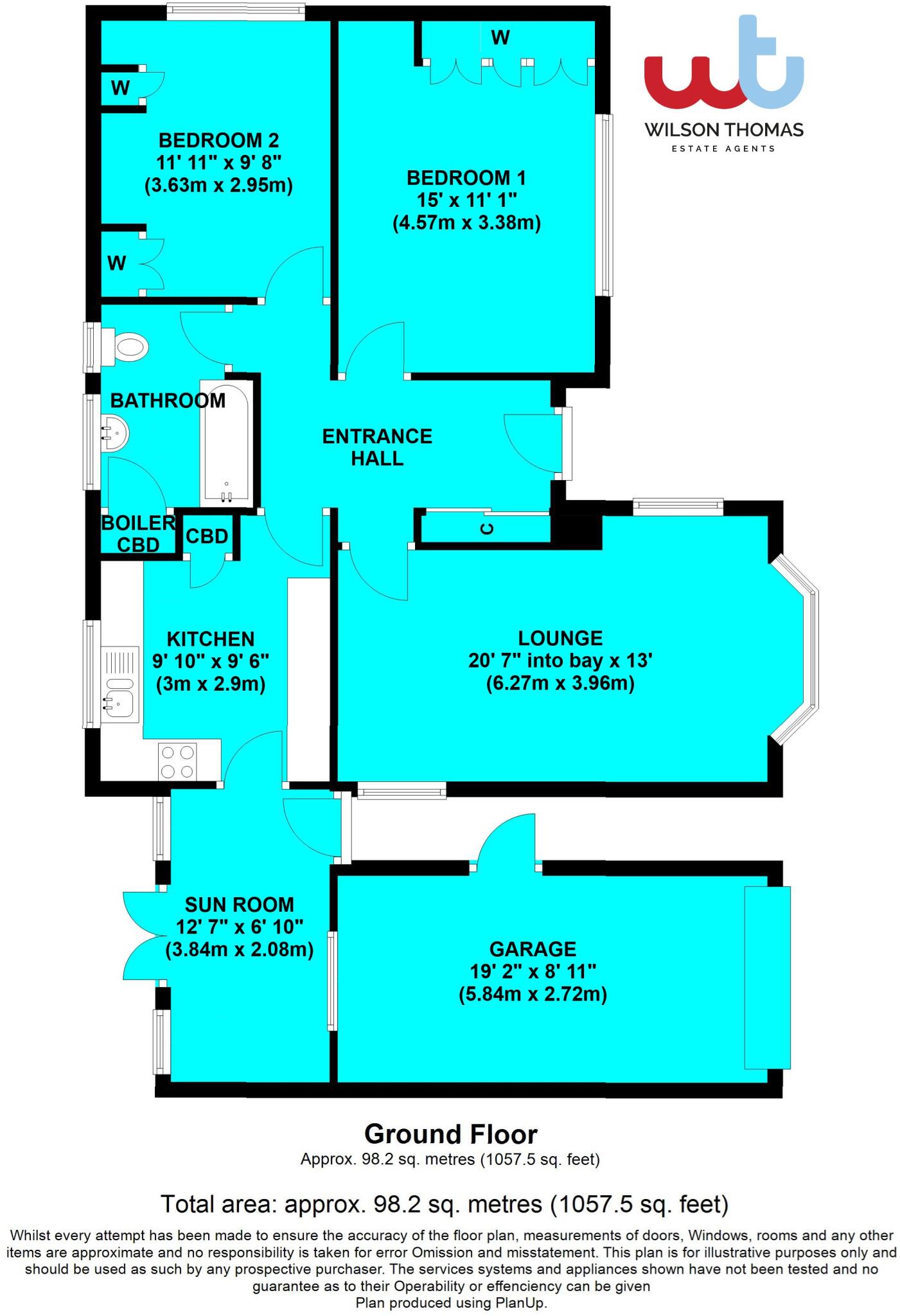 Anvil Crescent, Broadstone floorplan