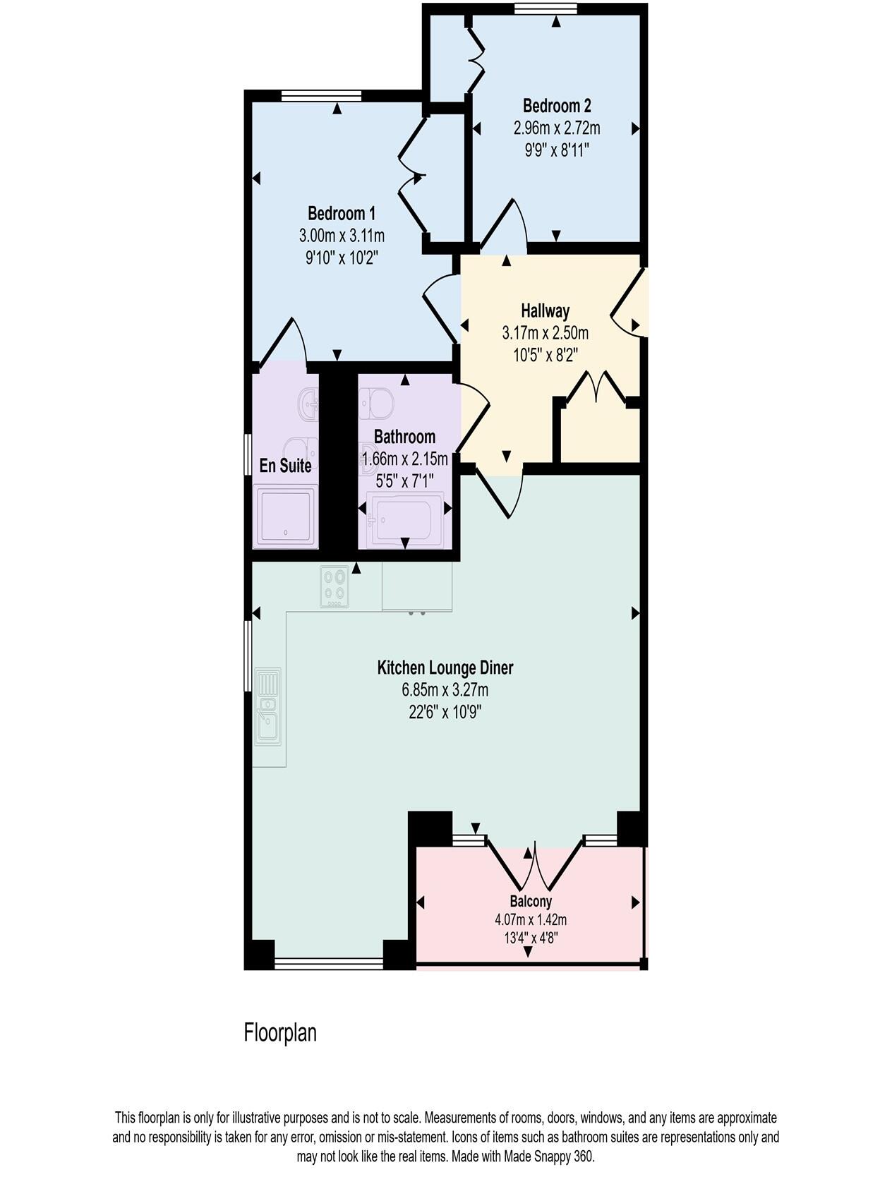 Kings Barton floorplan