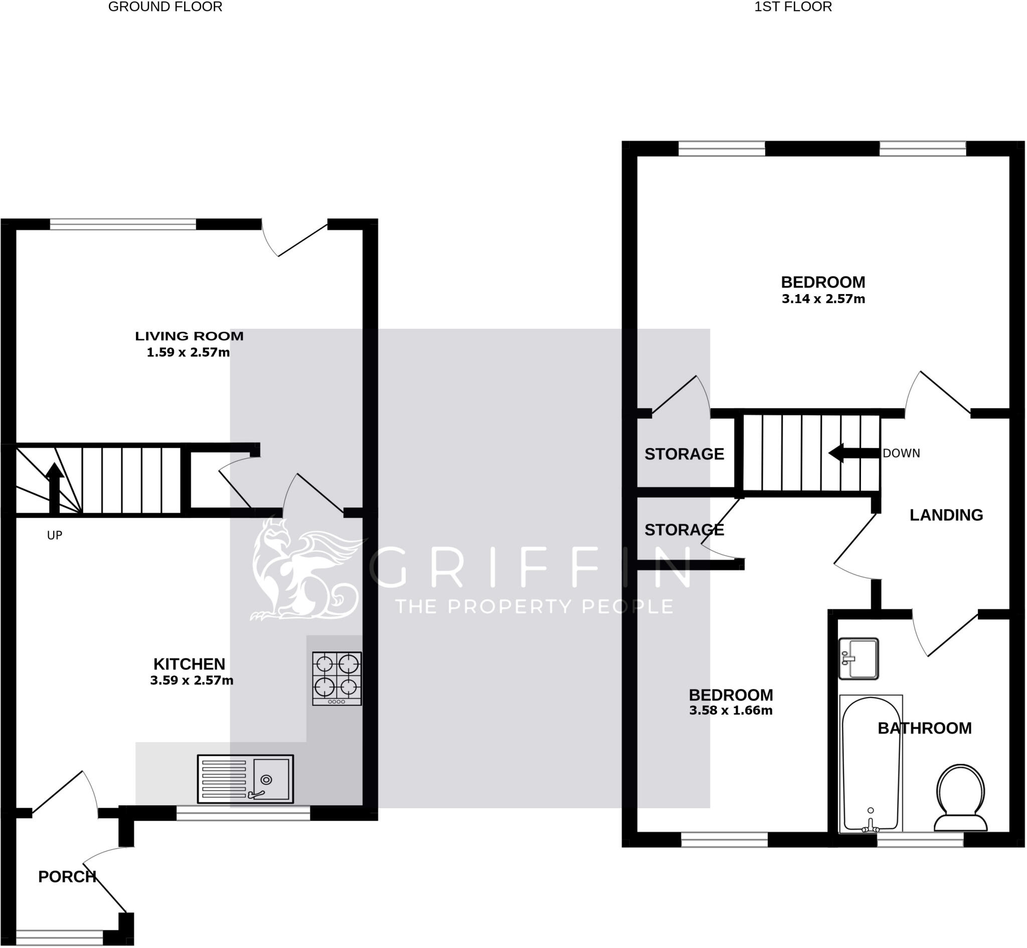 Civic Square, Tilbury, RM18 floorplan