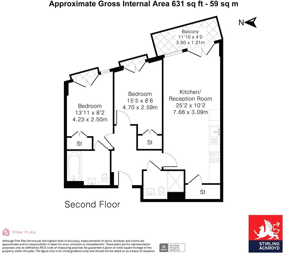 Keymer Place, London, E14 floorplan