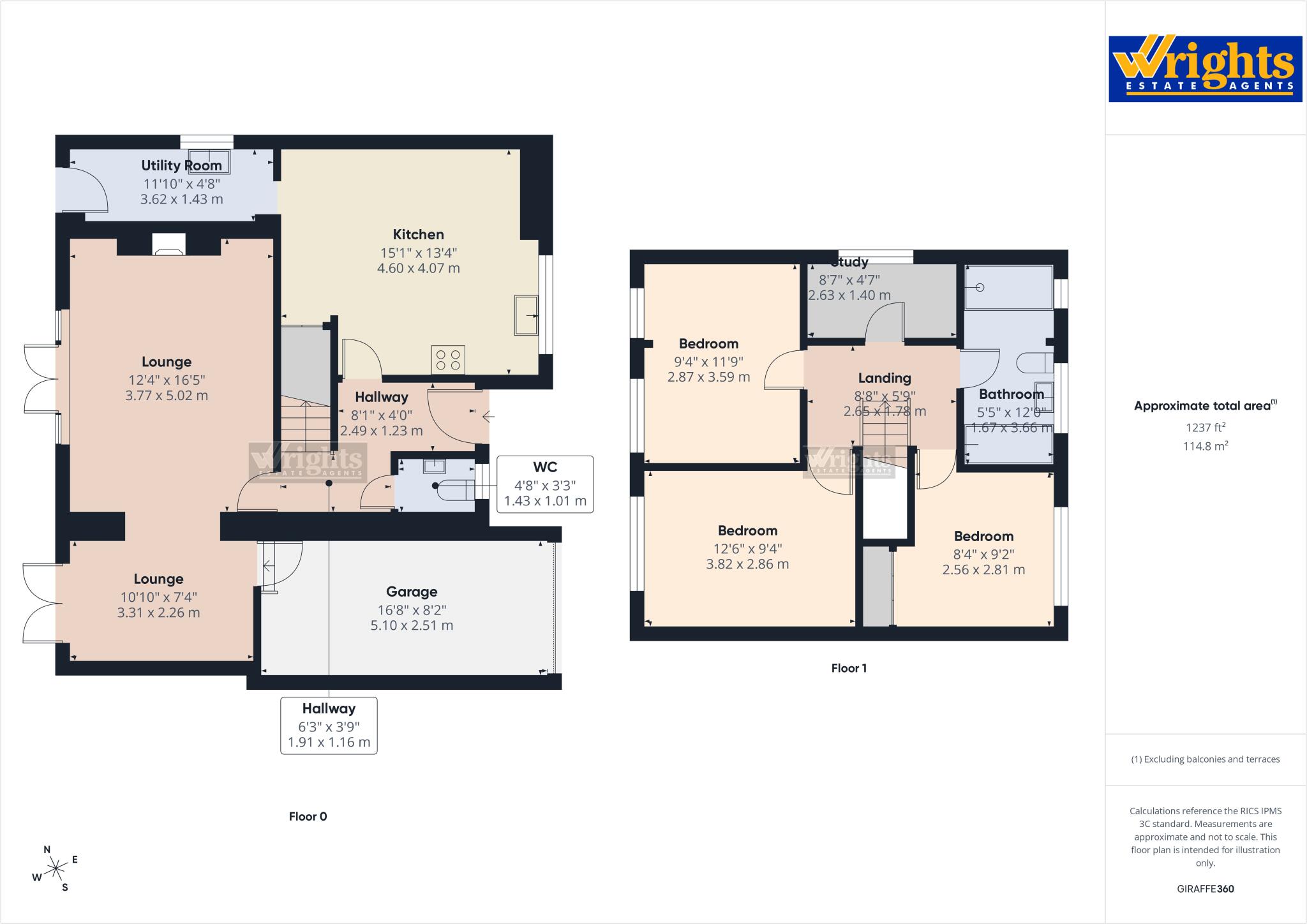 Buckthorn Close, Poole, Dorset, BH17 floorplan