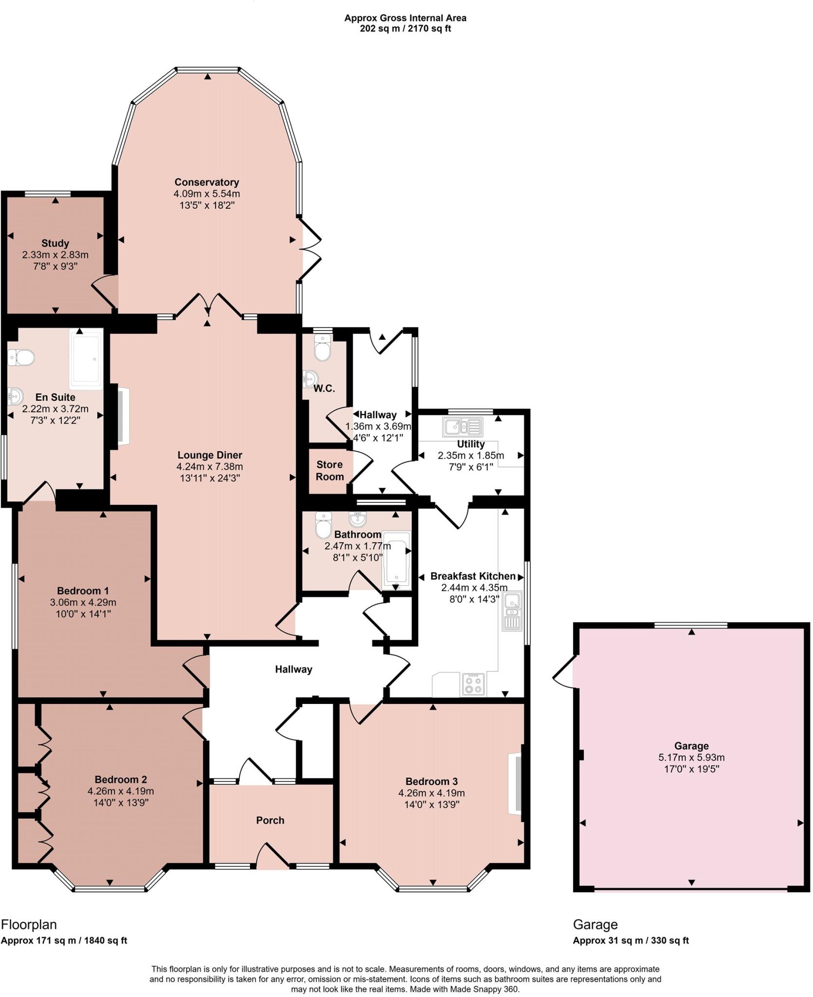The Ridings, Rothley, Leicester floorplan