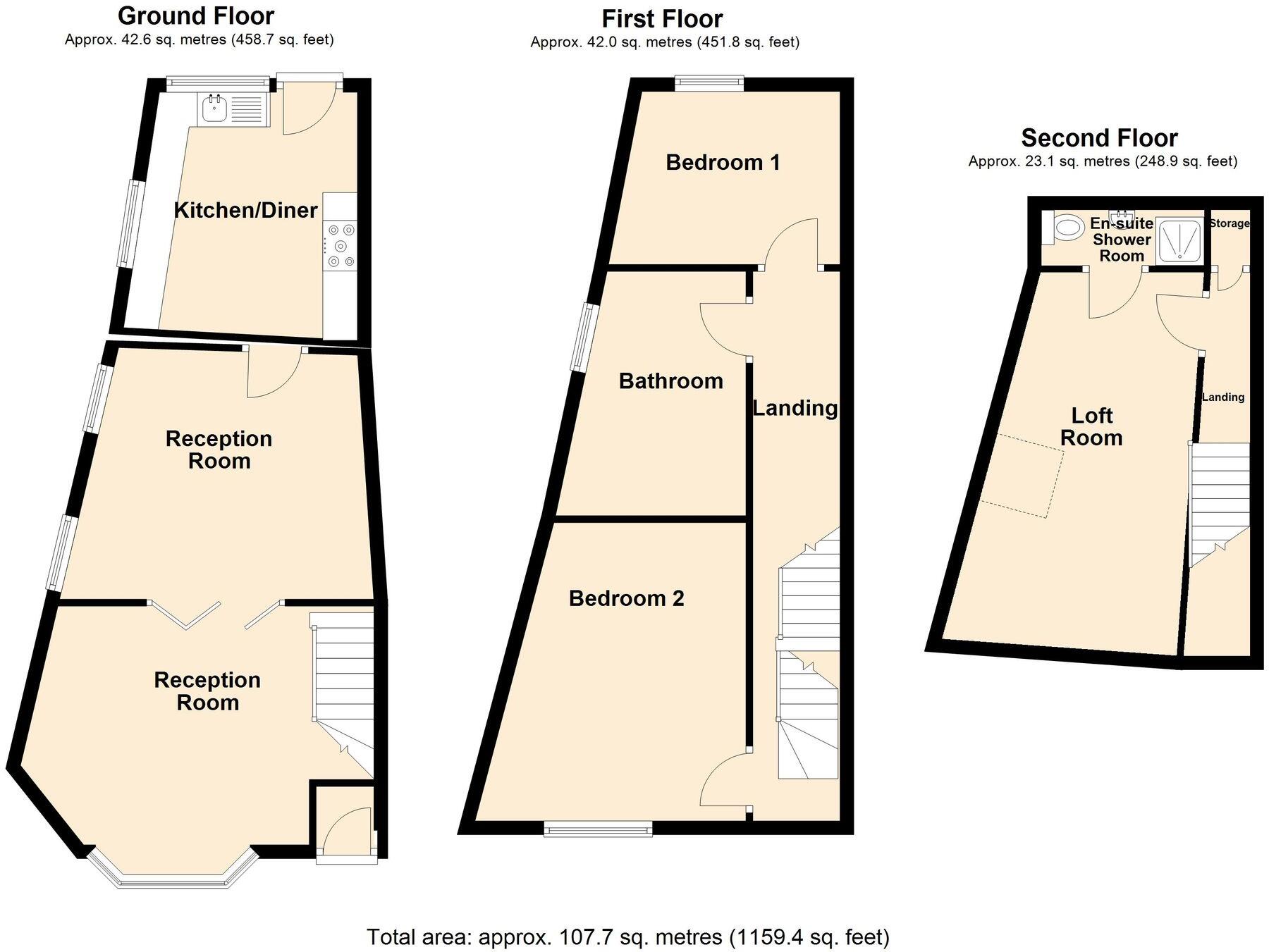 Church Street, Briercliffe, BB10 floorplan