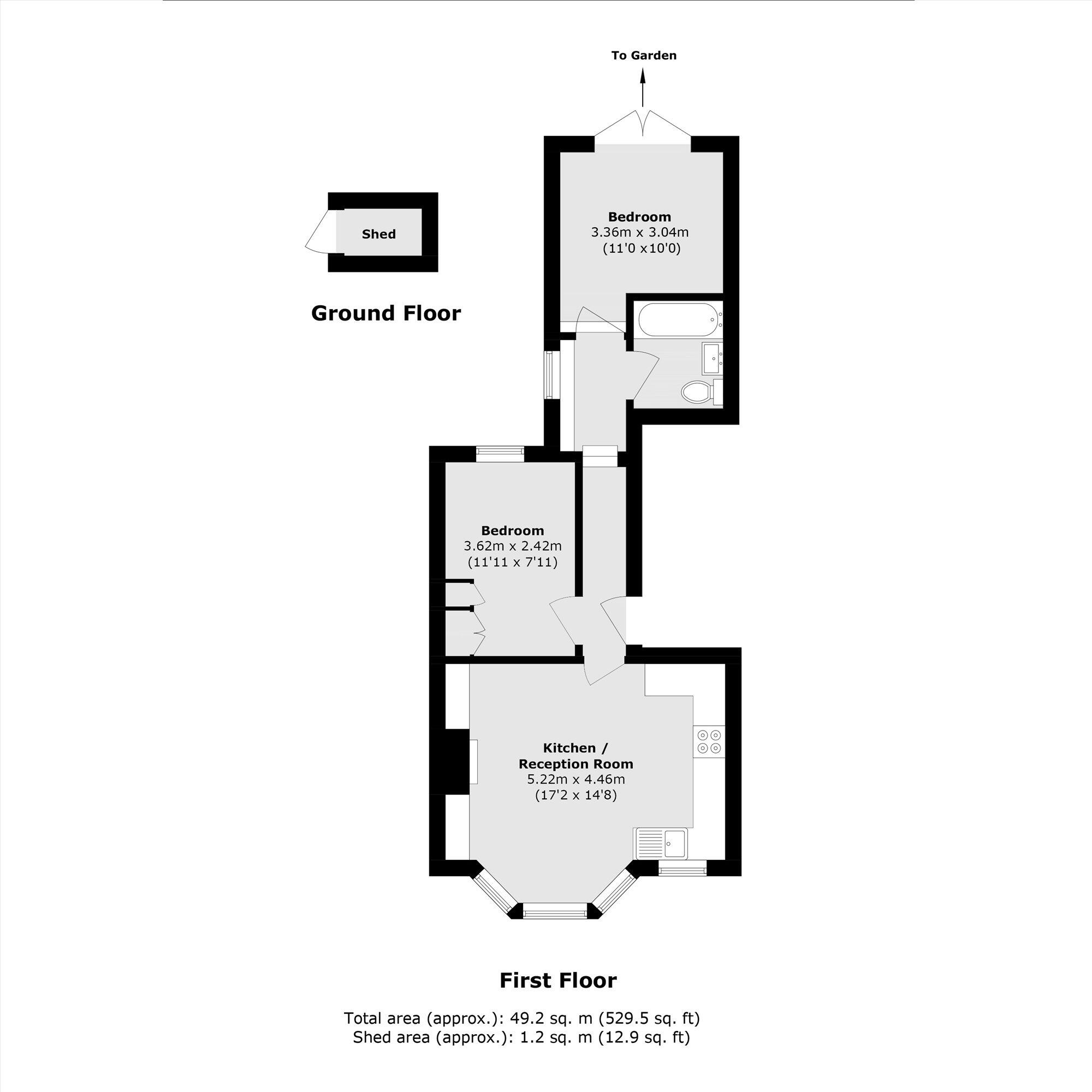 Beauchamp Road, Clapham Junction floorplan