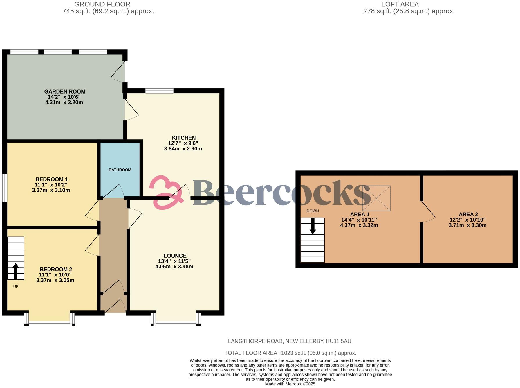 Langthorpe Road, New Ellerby, Hull, HU11 5AU floorplan