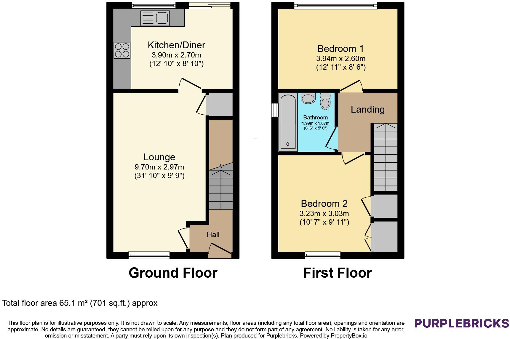 Elwick Drive, Liverpool, L11 floorplan