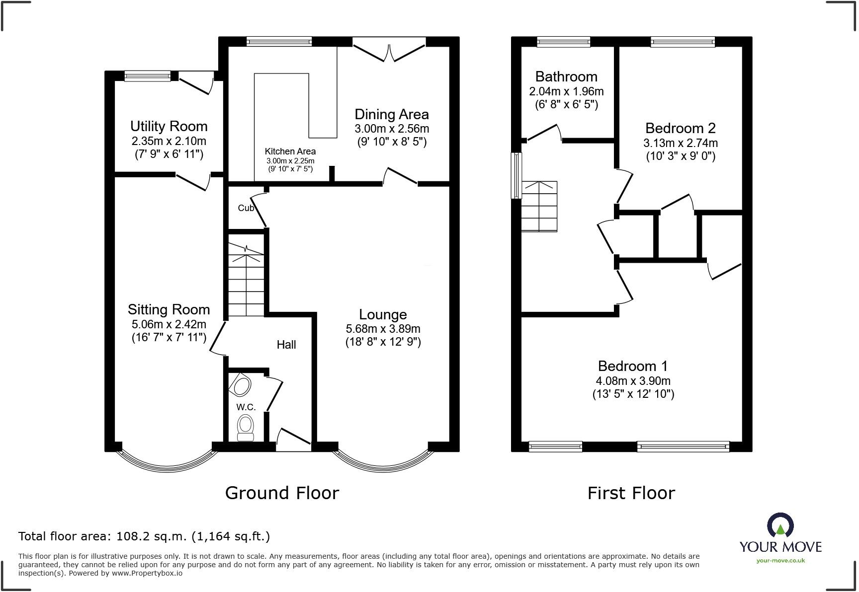 Homefield Avenue, Deal, Kent, CT14 floorplan
