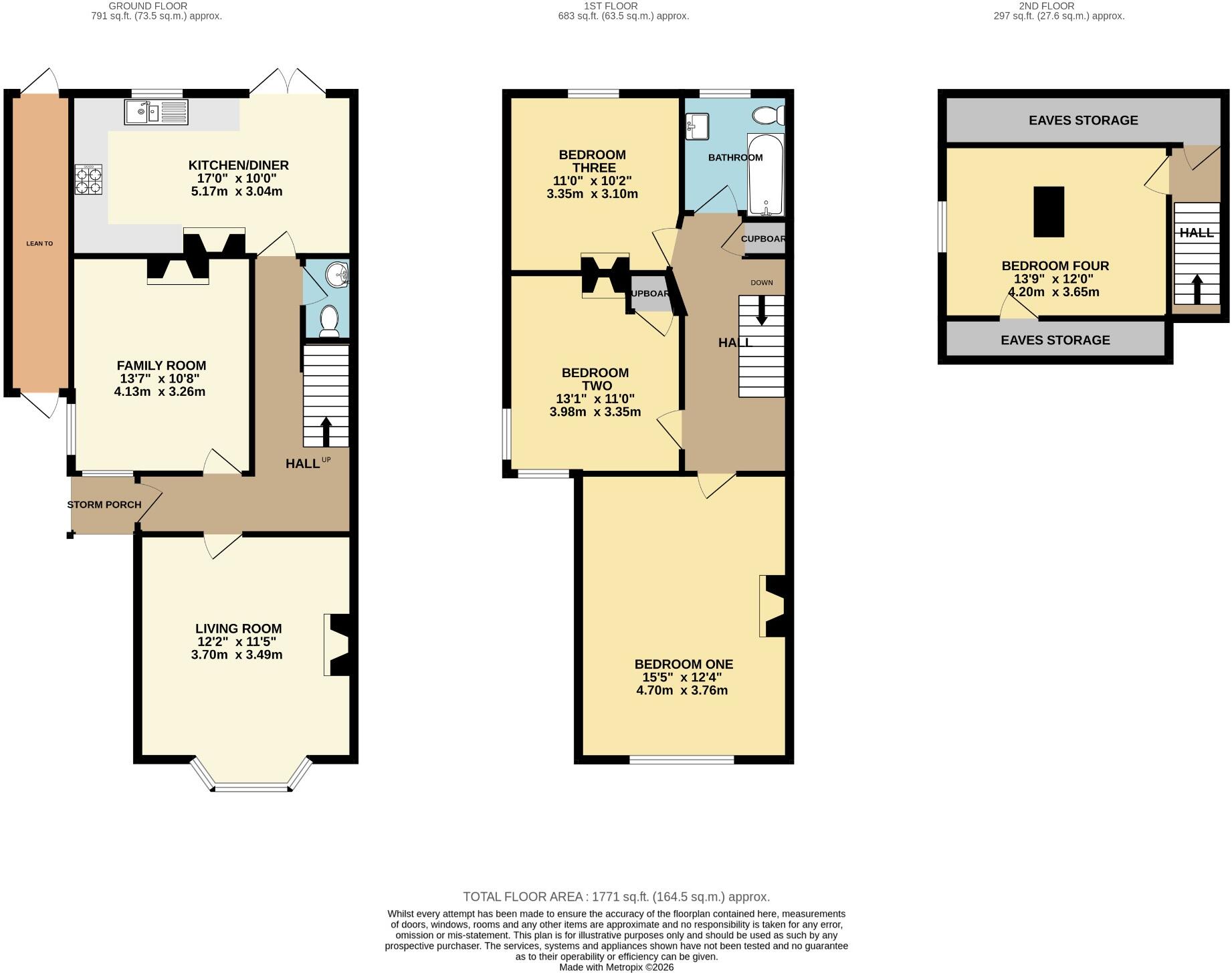 Eastern Avenue, Reading, Berkshire floorplan