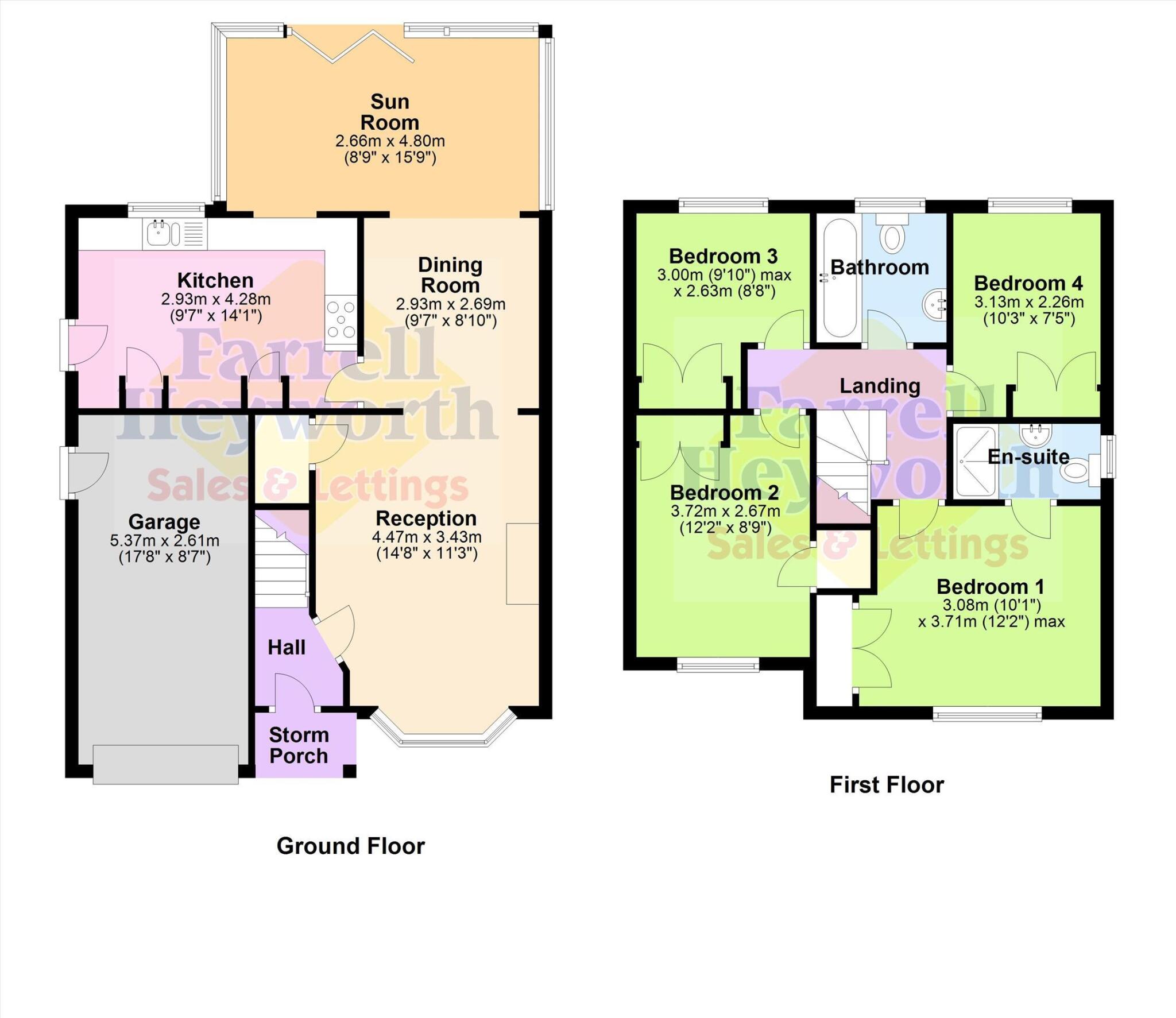 Teil Green, Fulwood, Preston floorplan