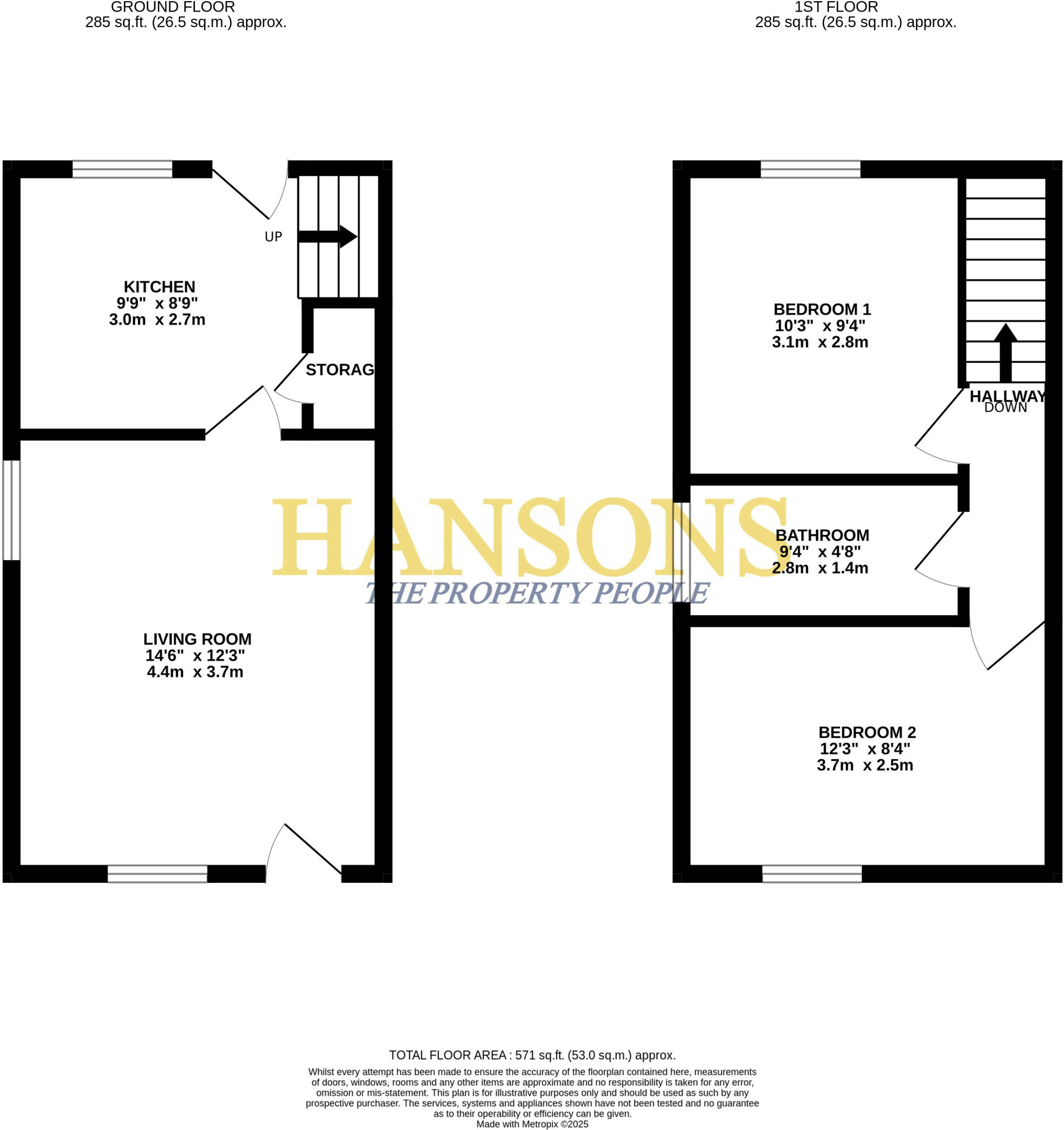 Edmund Street, Walsden, Todmorden floorplan