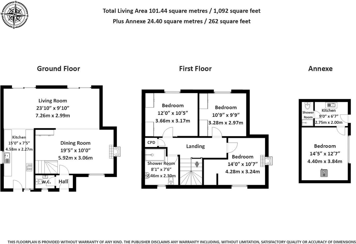 Keytes Lane, Barford floorplan