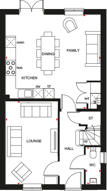 Darwin Green, 
Shrewsbury Road, 
CB3 0GX floorplan