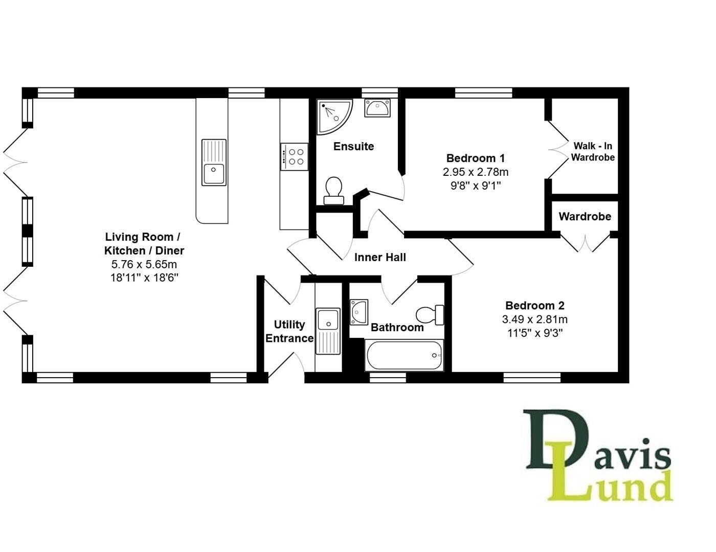 Hollin Park lodges, Sutton Road, Thirsk floorplan