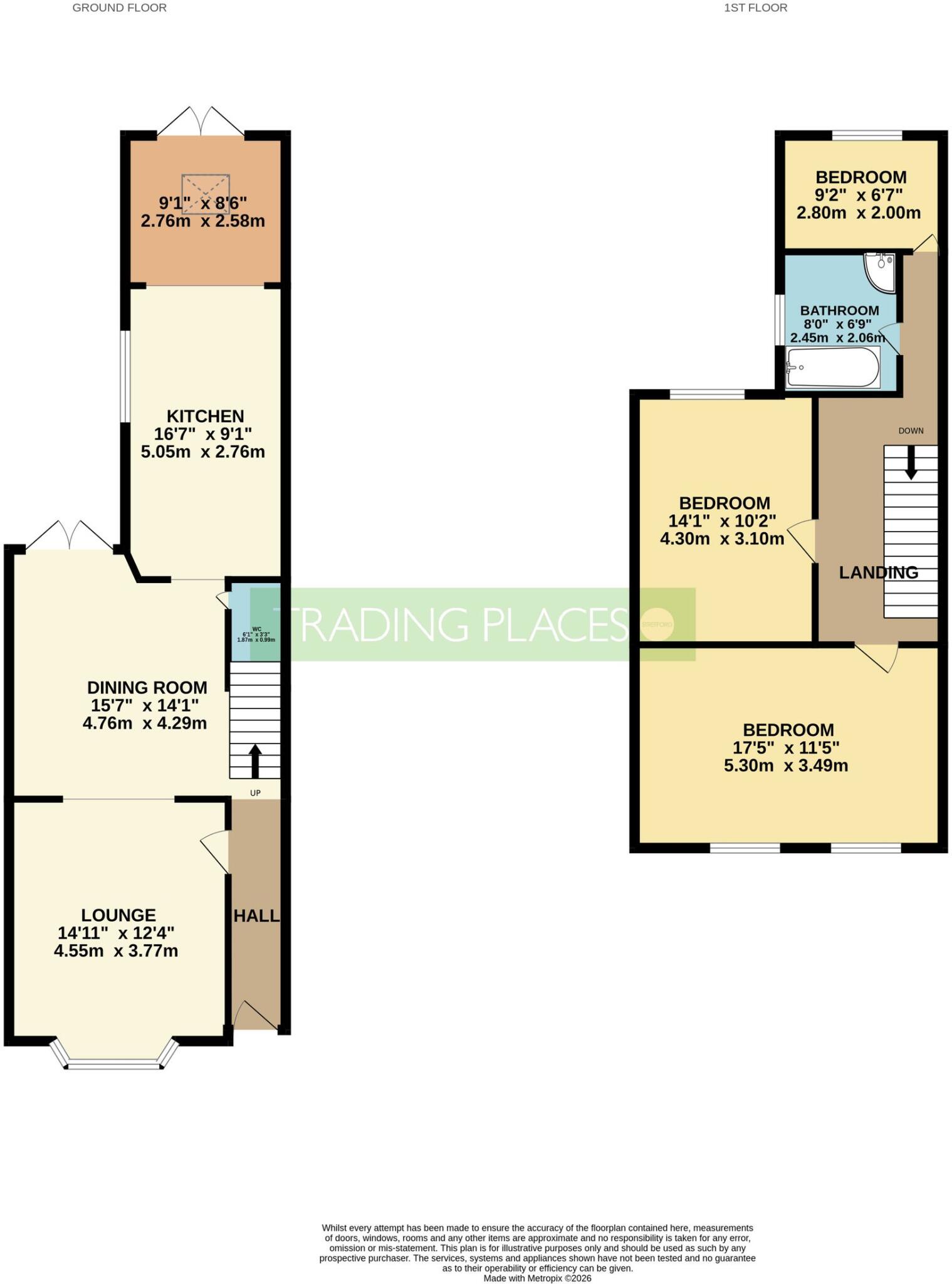 School Road, Stretford, M32 floorplan