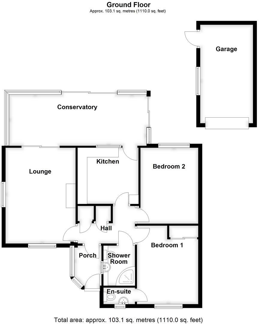 Percheron Drive, Spalding floorplan
