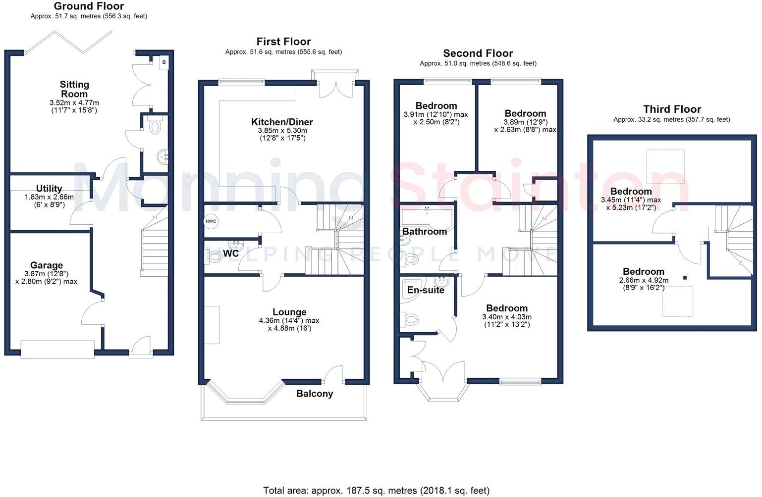 Huntington Crescent, Far Headingley, Leeds floorplan
