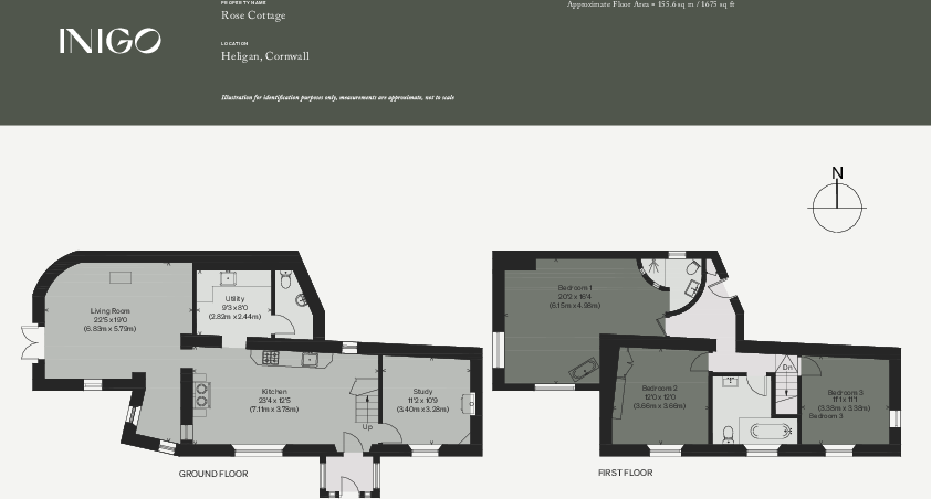 Heligan, Cornwall floorplan