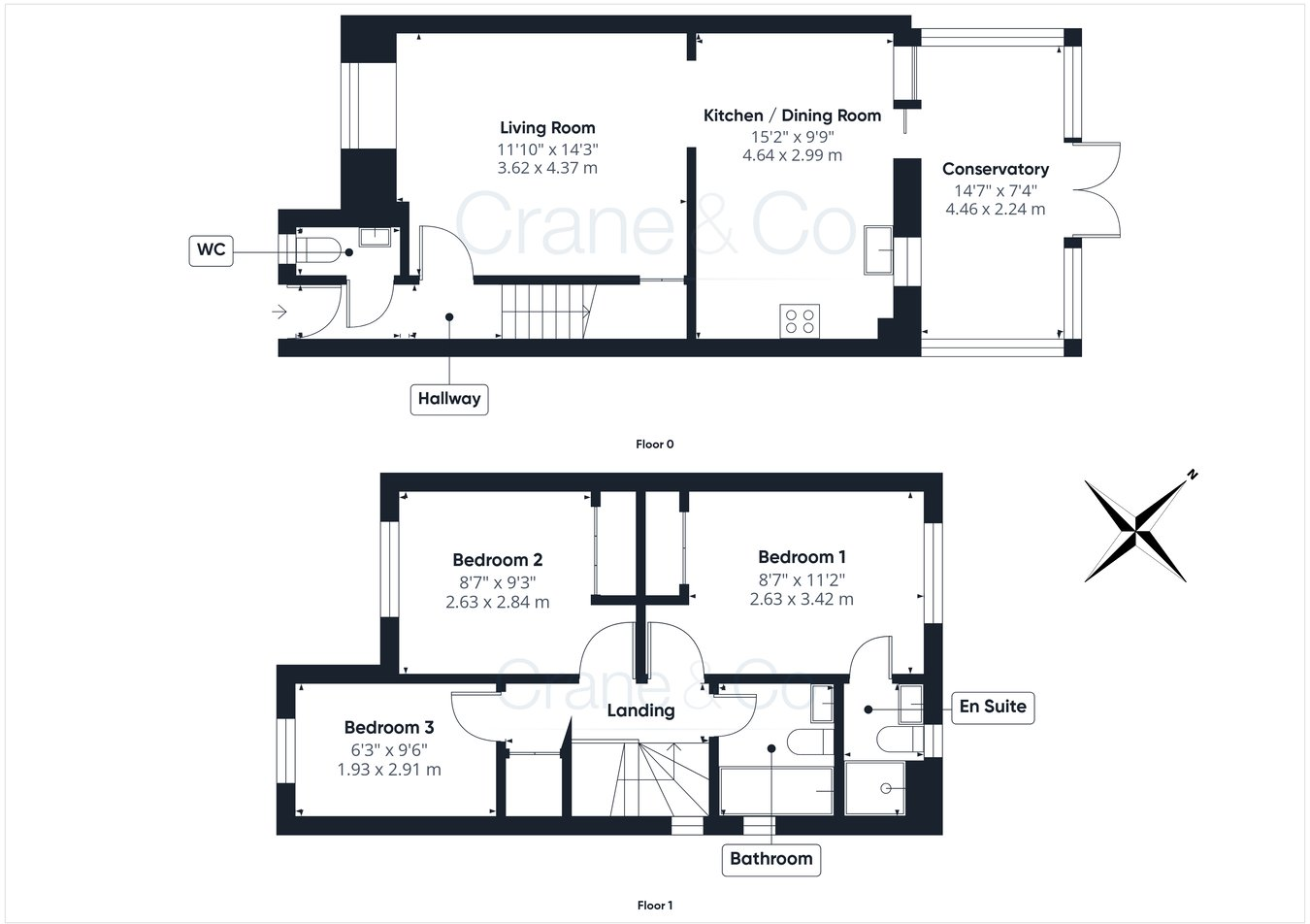Penrith Way, Eastbourne, BN23 floorplan