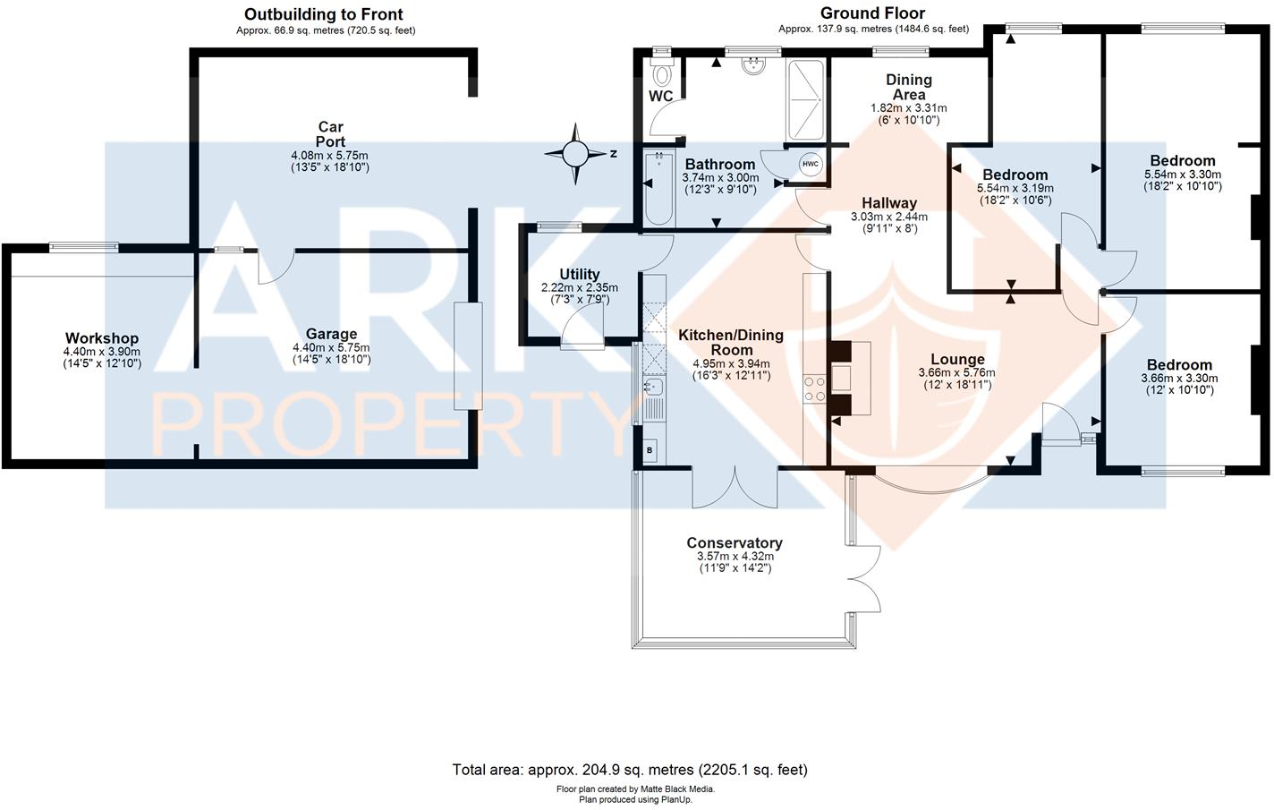 Fen Gate, Moulton Chapel floorplan
