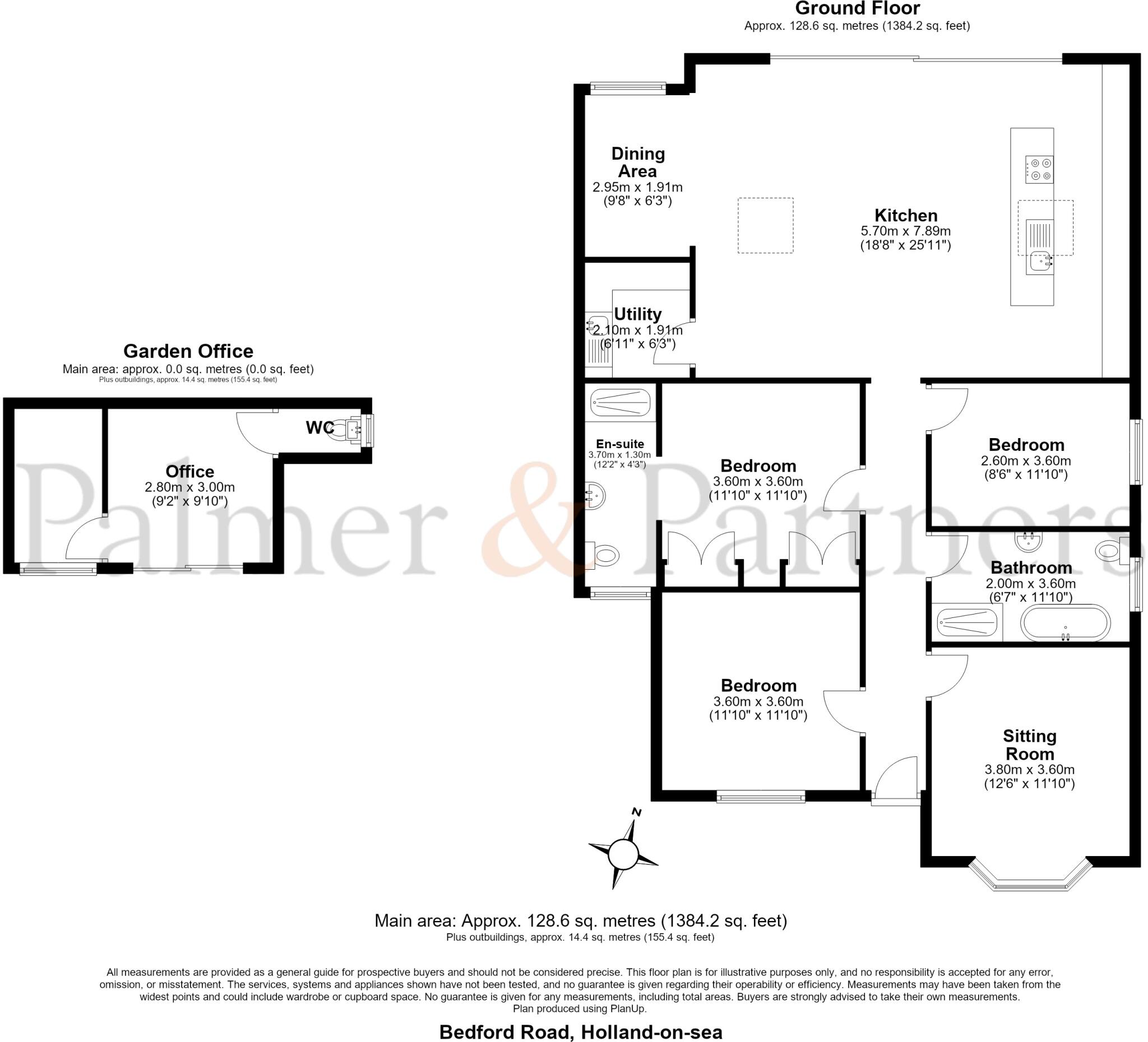 Bedford Road, Holland-on-Sea, Clacton-on-Sea, Essex, CO15 floorplan