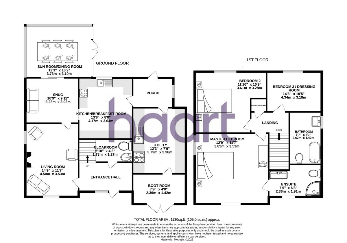 Shickle Place, Diss floorplan