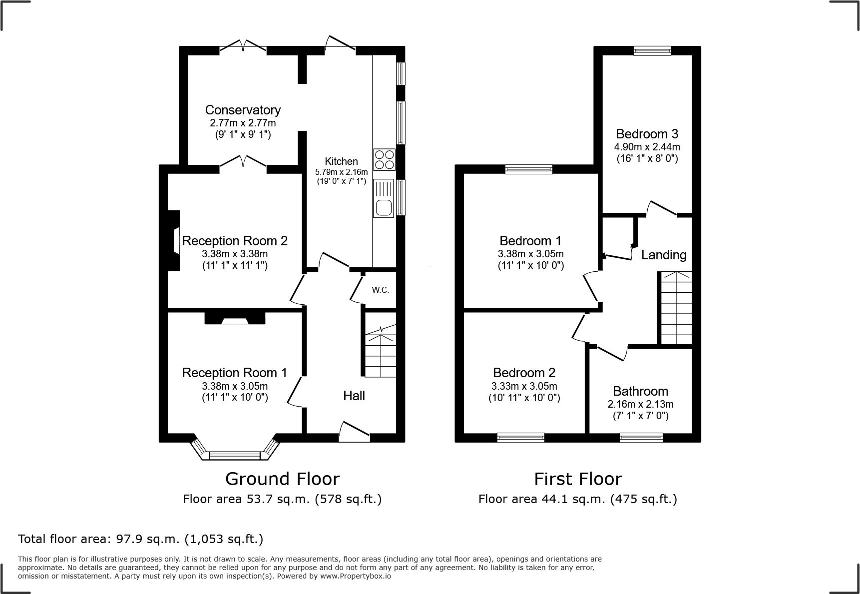 Millbridge Road, Witham, Essex floorplan
