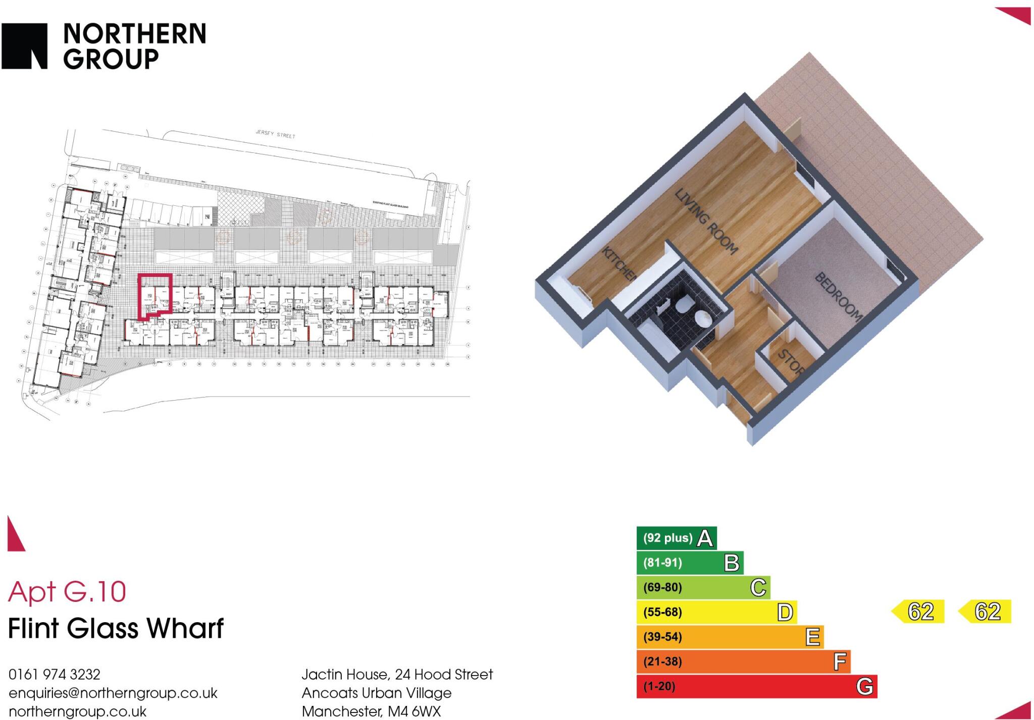 Apt G.10 :: Flint Glass Wharf floorplan