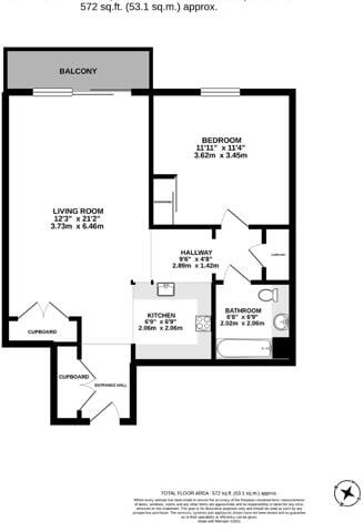The Well House floorplan
