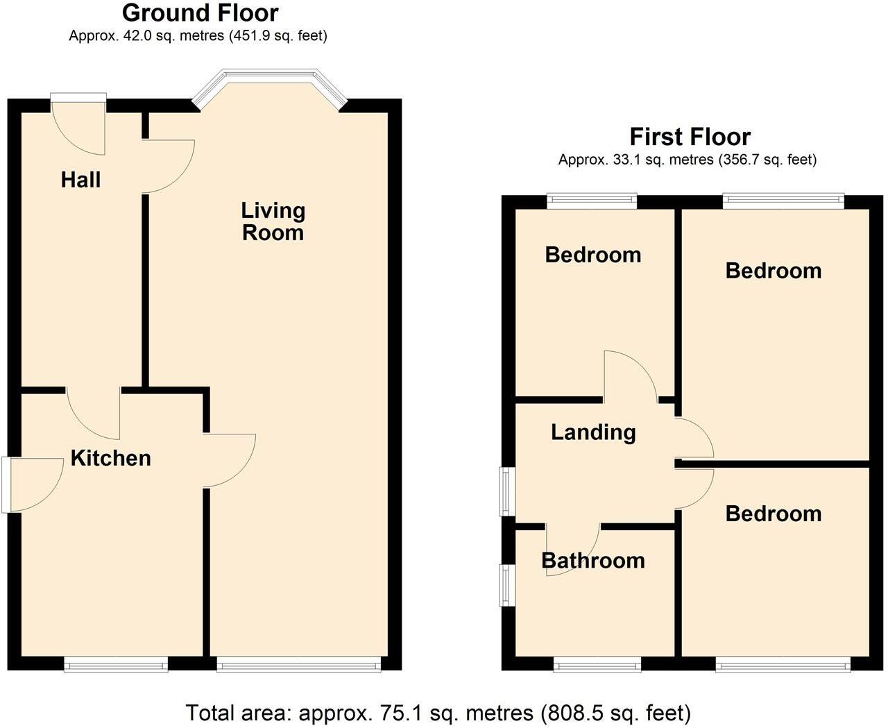 Springway Crescent, Grimsby floorplan