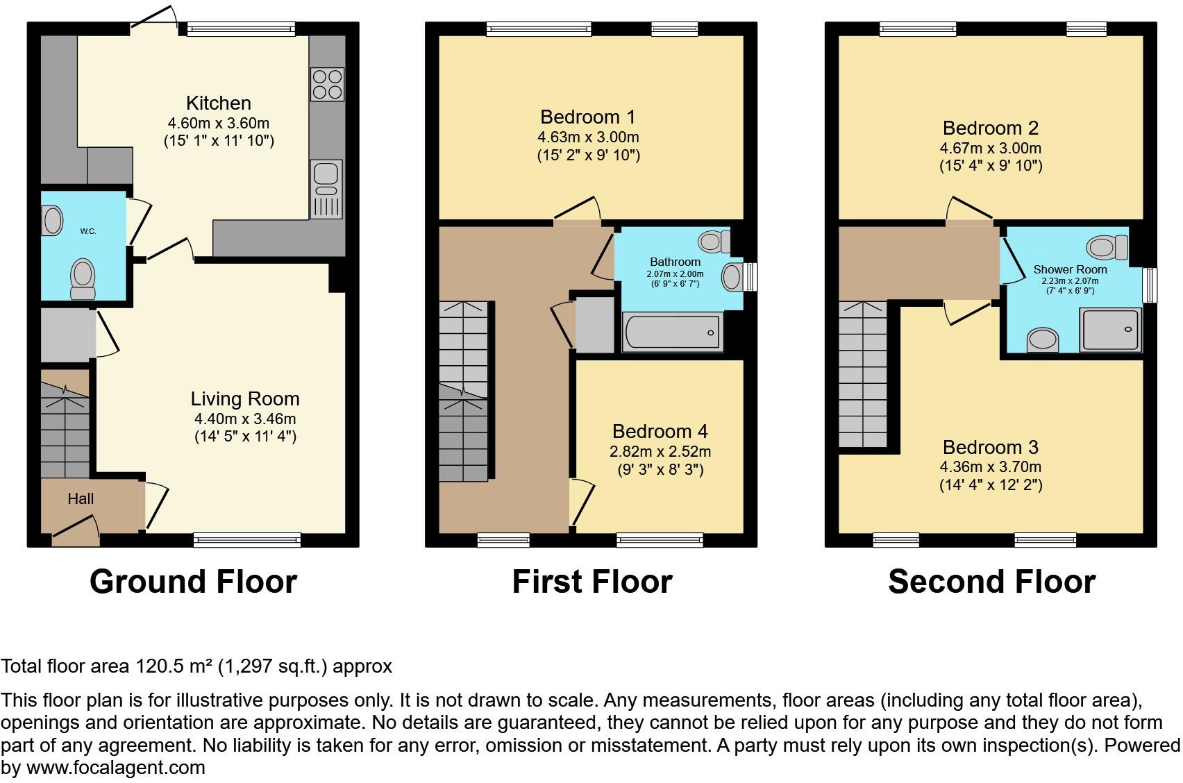 Queen Mary Road, Sheffield, S2 floorplan