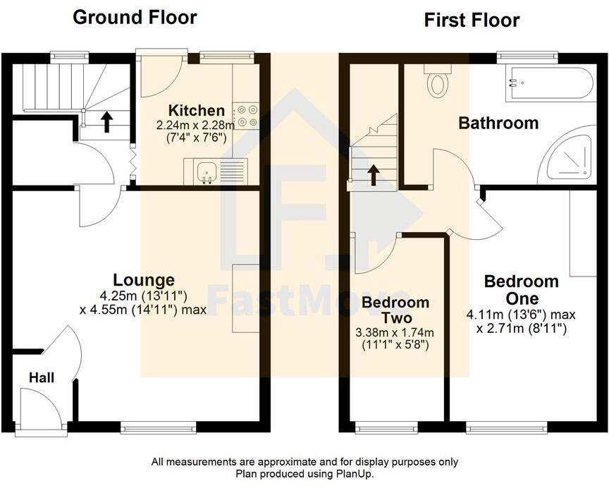 Newsome Road South, Huddersfield, West Yorkshire, HD4 floorplan