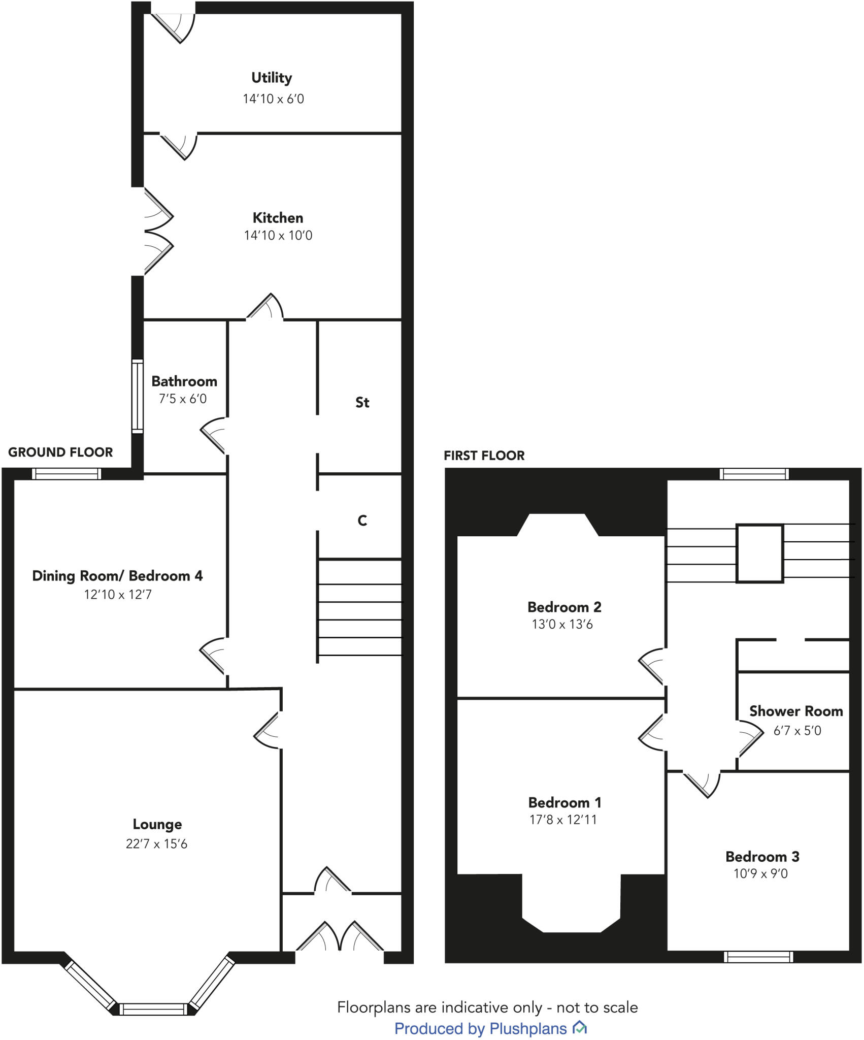 South Hamilton Street, Kilmarnock, East Ayrshire floorplan