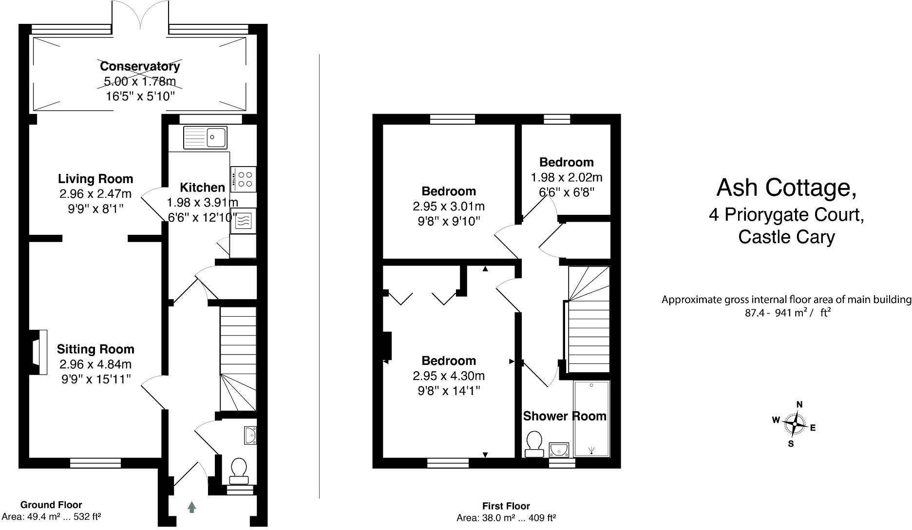 4, Priorygate Court, Castle Cary floorplan