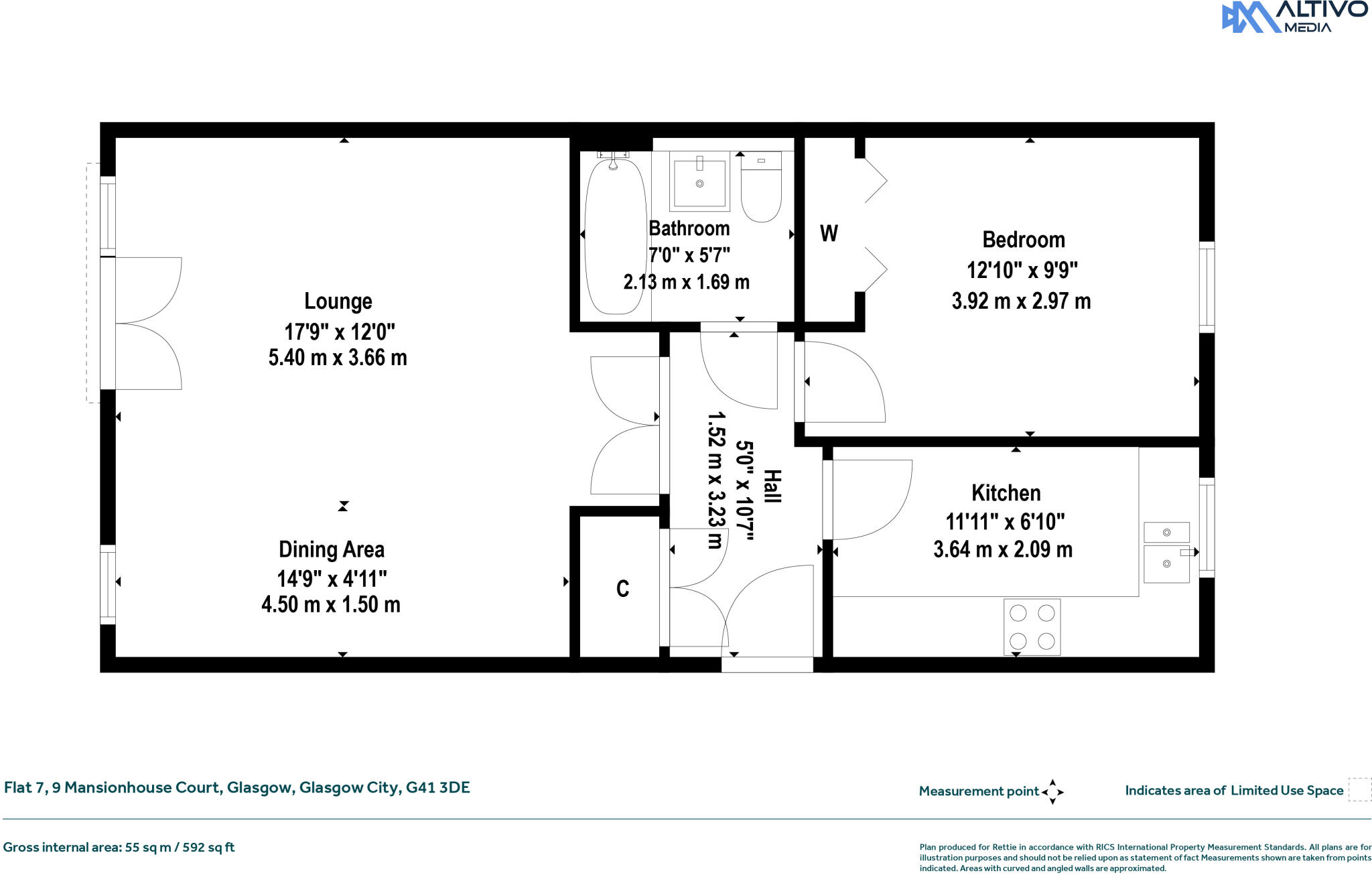 Mansionhouse Court, Langside, Glasgow floorplan