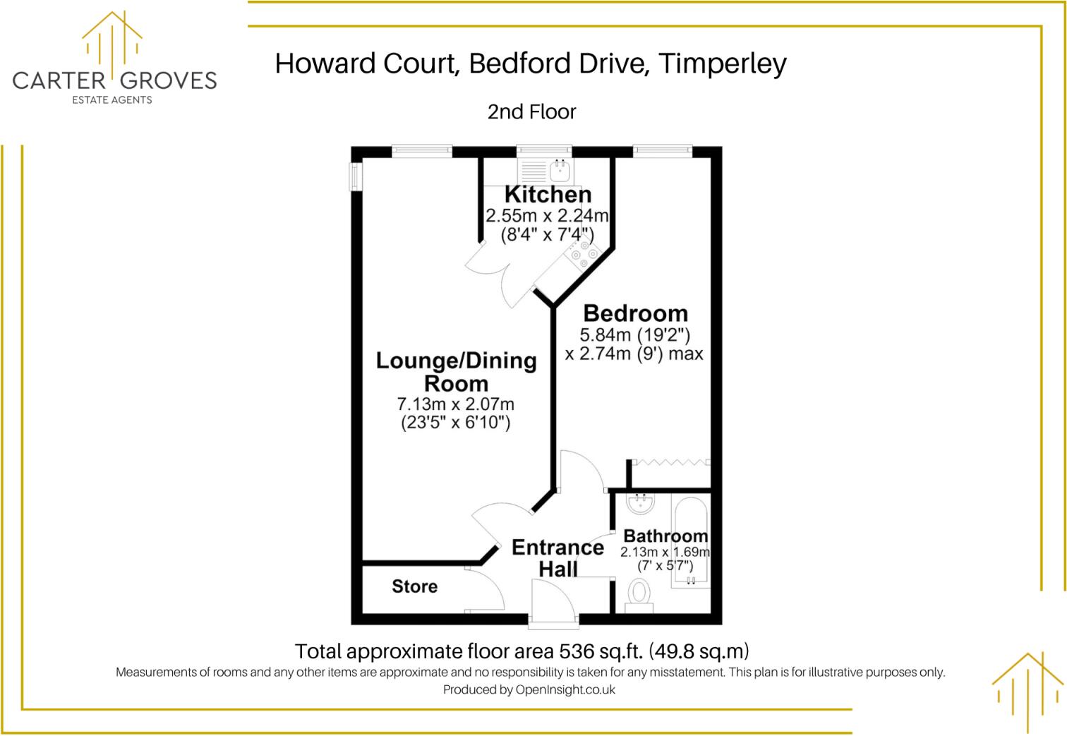 Howard Court, Bedford Drive, Timperley, Altrincham, WA15 floorplan